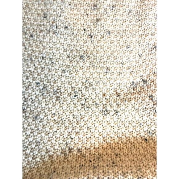 VTG Highland Home Industries Women Wool Chunky Cable Knit Sweater Sz L Fisherman - Picture 11 of 14